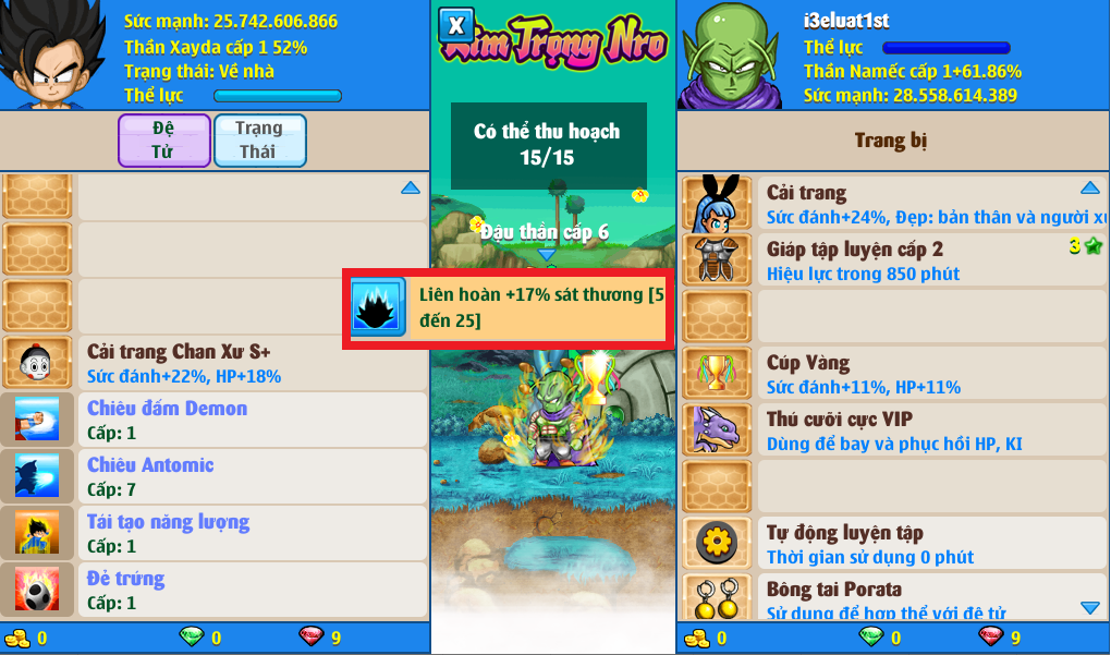 Nick Ngọc Rồng Online VIP giá rẻ, NickDaoQuan.Com, Shop Nick Ngọc Rồng