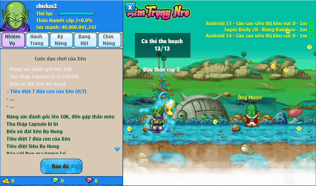 Nick Ngọc Rồng Online VIP giá rẻ, NickDaoQuan.Com, Shop Nick Ngọc Rồng