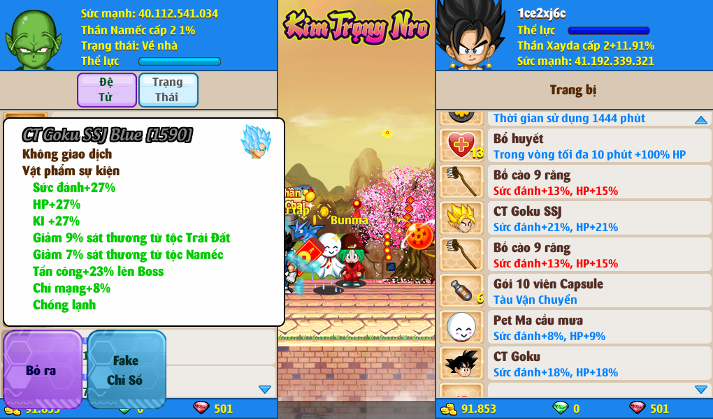 Nick Ngọc Rồng Online VIP giá rẻ, NickDaoQuan.Com, Shop Nick Ngọc Rồng