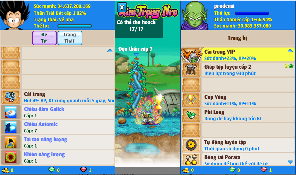 Nick Ngọc Rồng Online VIP giá rẻ, NickDaoQuan.Com, Shop Nick Ngọc Rồng