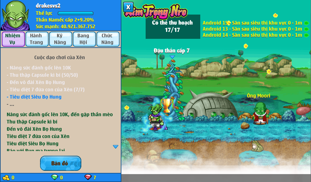 Nick Ngọc Rồng Online VIP giá rẻ, NickDaoQuan.Com, Shop Nick Ngọc Rồng