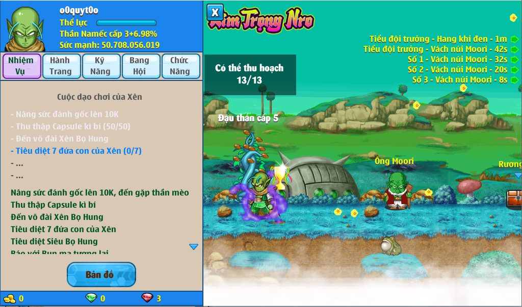 Nick Ngọc Rồng Online VIP giá rẻ, NickDaoQuan.Com, Shop Nick Ngọc Rồng