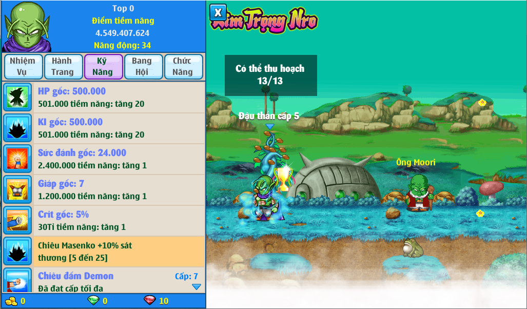 Nick Ngọc Rồng Online VIP giá rẻ, NickDaoQuan.Com, Shop Nick Ngọc Rồng