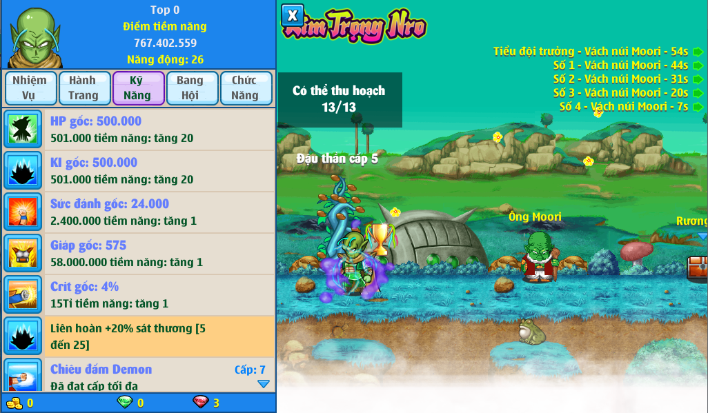 Nick Ngọc Rồng Online VIP giá rẻ, NickDaoQuan.Com, Shop Nick Ngọc Rồng