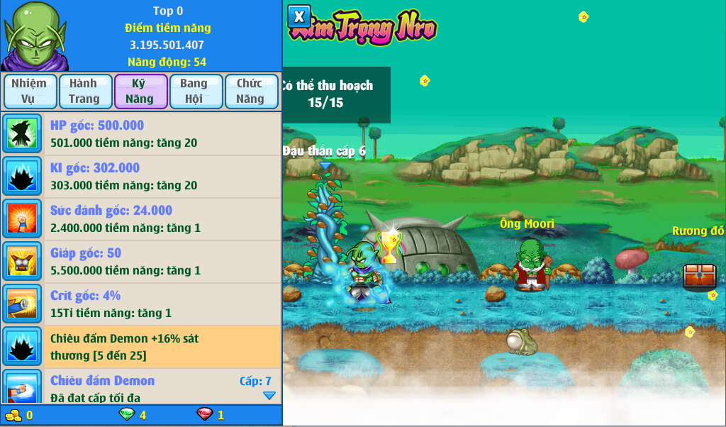 Nick Ngọc Rồng Online VIP giá rẻ, NickDaoQuan.Com, Shop Nick Ngọc Rồng