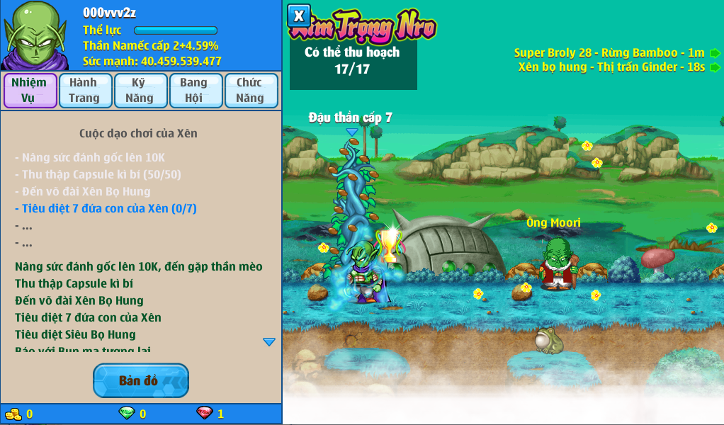 Nick Ngọc Rồng Online VIP giá rẻ, NickDaoQuan.Com, Shop Nick Ngọc Rồng