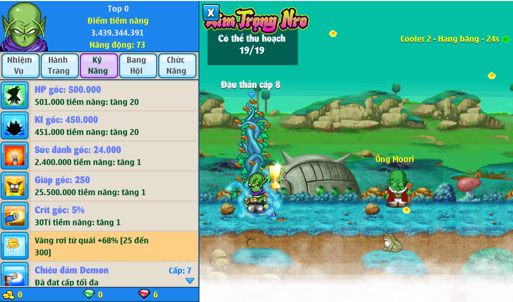 Nick Ngọc Rồng Online VIP giá rẻ, NickDaoQuan.Com, Shop Nick Ngọc Rồng