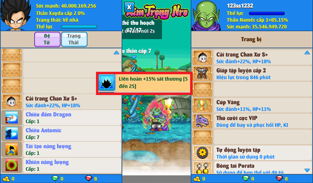 Nick Ngọc Rồng Online VIP giá rẻ, NickDaoQuan.Com, Shop Nick Ngọc Rồng