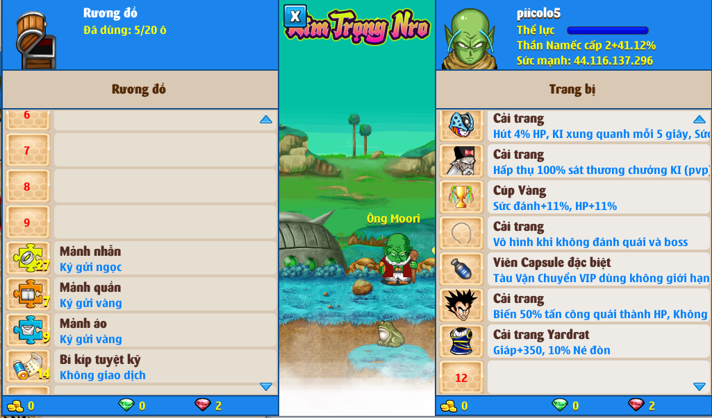 Nick Ngọc Rồng Online VIP giá rẻ, NickDaoQuan.Com, Shop Nick Ngọc Rồng