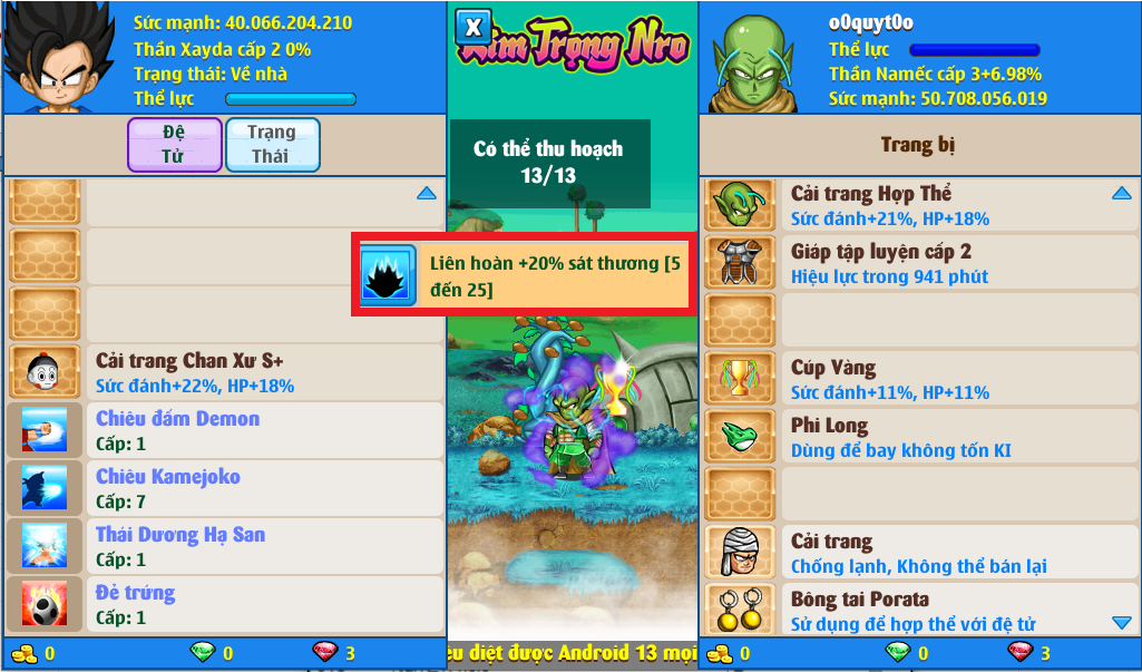 Nick Ngọc Rồng Online VIP giá rẻ, NickDaoQuan.Com, Shop Nick Ngọc Rồng