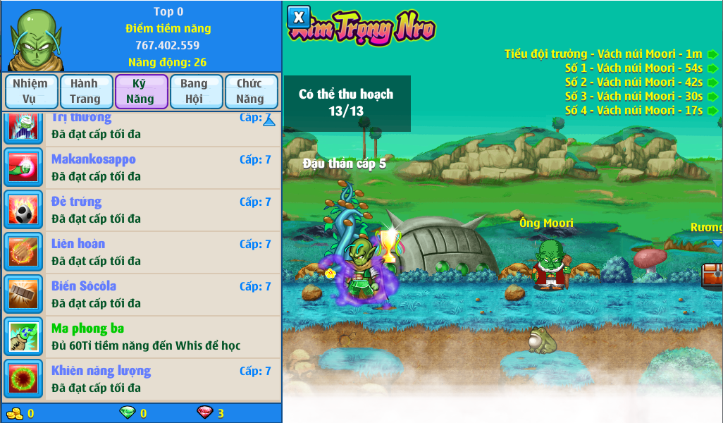 Nick Ngọc Rồng Online VIP giá rẻ, NickDaoQuan.Com, Shop Nick Ngọc Rồng