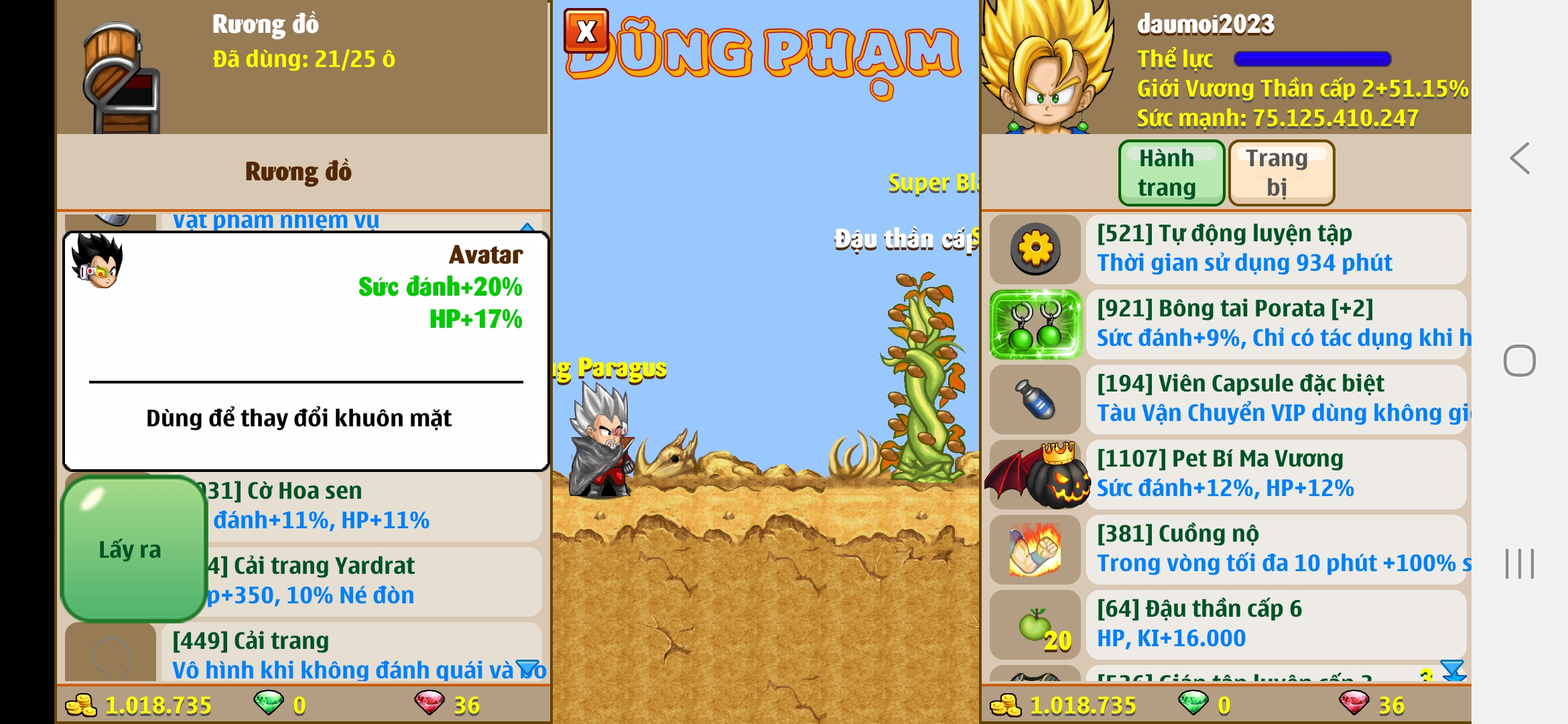 Nick Ngọc Rồng Online VIP giá rẻ, NickDaoQuan.Com, Shop Nick Ngọc Rồng