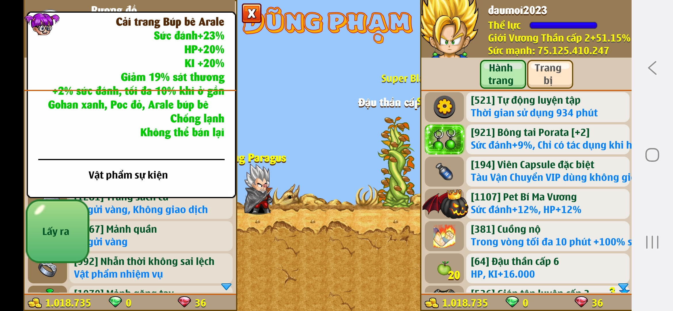 Nick Ngọc Rồng Online VIP giá rẻ, NickDaoQuan.Com, Shop Nick Ngọc Rồng