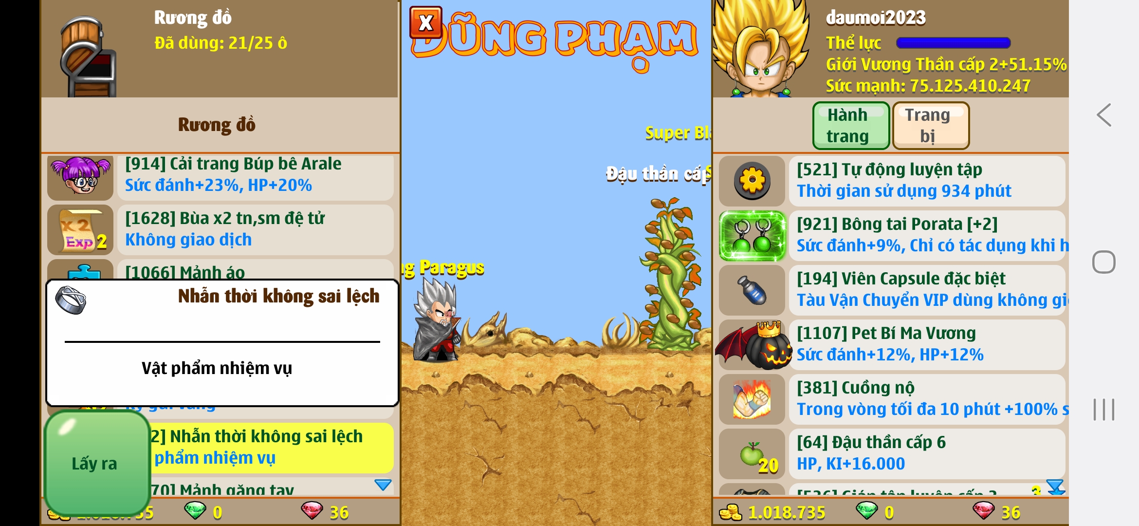 Nick Ngọc Rồng Online VIP giá rẻ, NickDaoQuan.Com, Shop Nick Ngọc Rồng