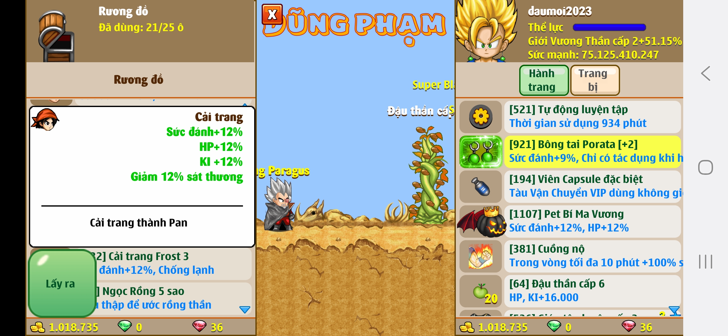 Nick Ngọc Rồng Online VIP giá rẻ, NickDaoQuan.Com, Shop Nick Ngọc Rồng