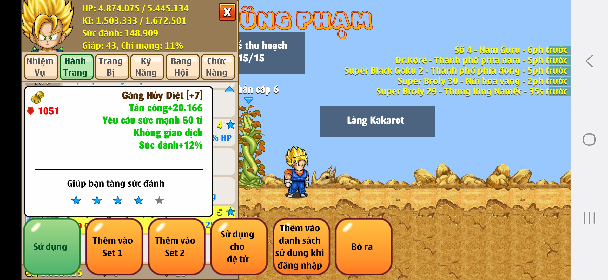 Nick Ngọc Rồng Online VIP giá rẻ, NickDaoQuan.Com, Shop Nick Ngọc Rồng