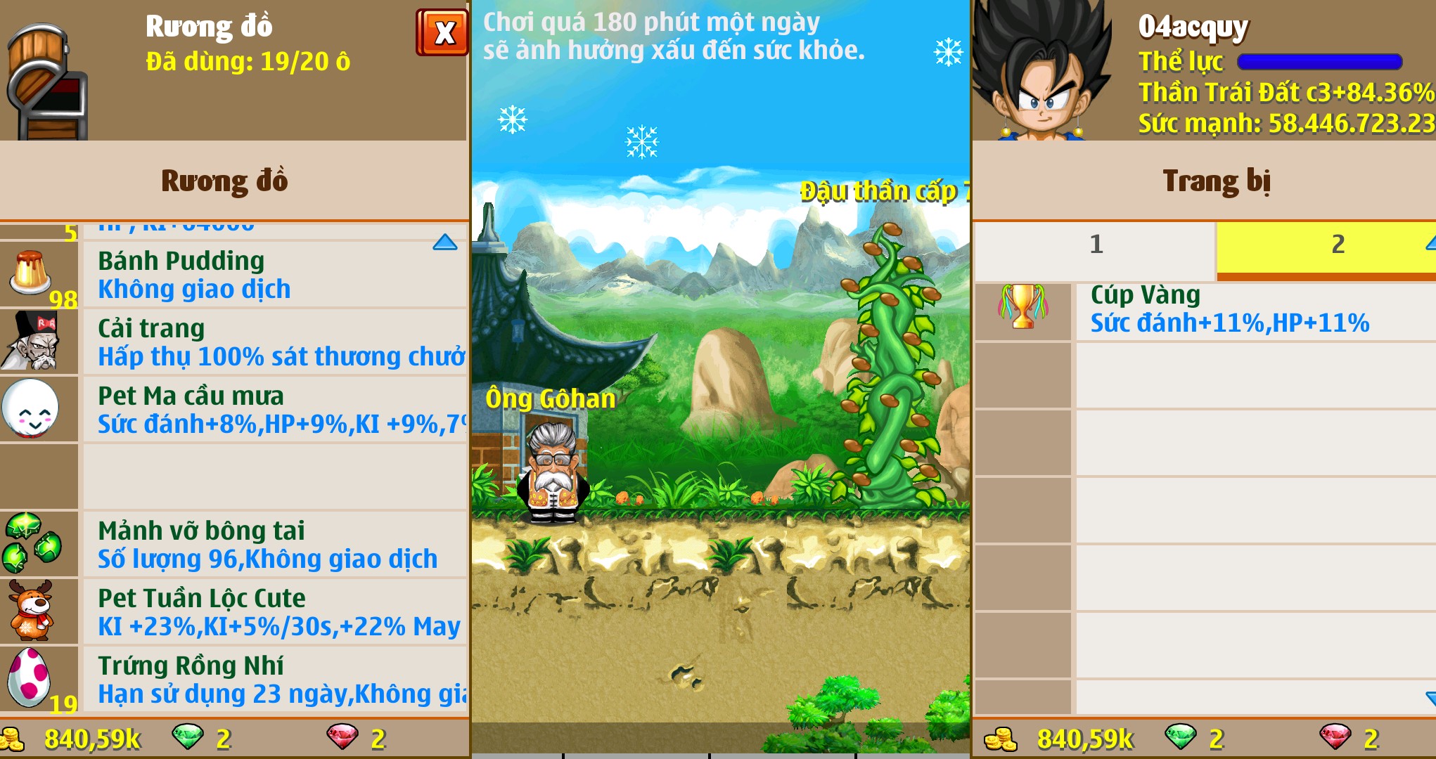 Nick Ngọc Rồng Online VIP giá rẻ, NickDaoQuan.Com, Shop Nick Ngọc Rồng