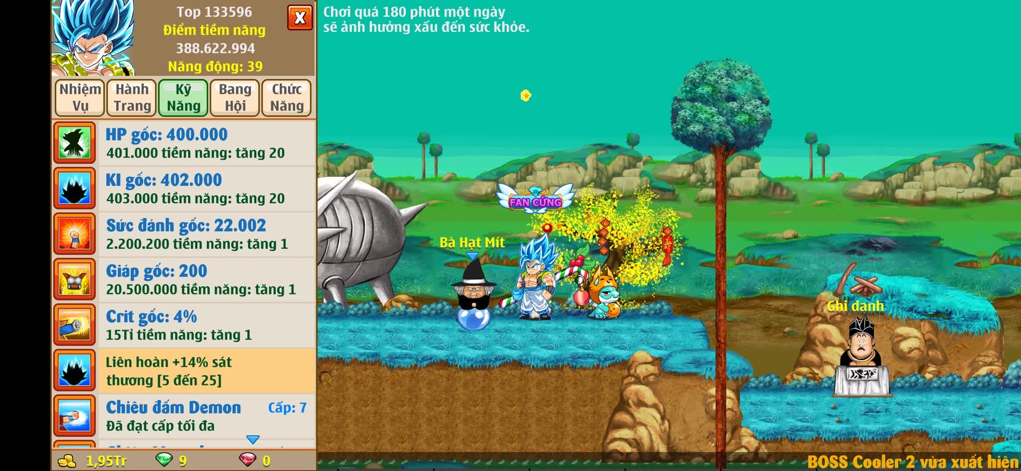 Nick Ngọc Rồng Online VIP giá rẻ, NickDaoQuan.Com, Shop Nick Ngọc Rồng