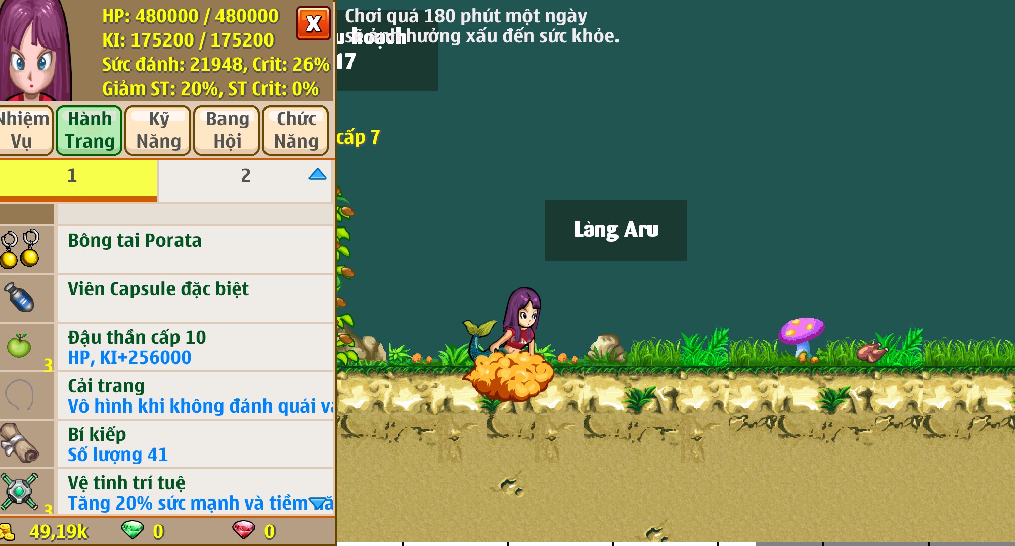 Nick Ngọc Rồng Online VIP giá rẻ, NickDaoquan.Vn, Shop Nick Ngọc Rồng