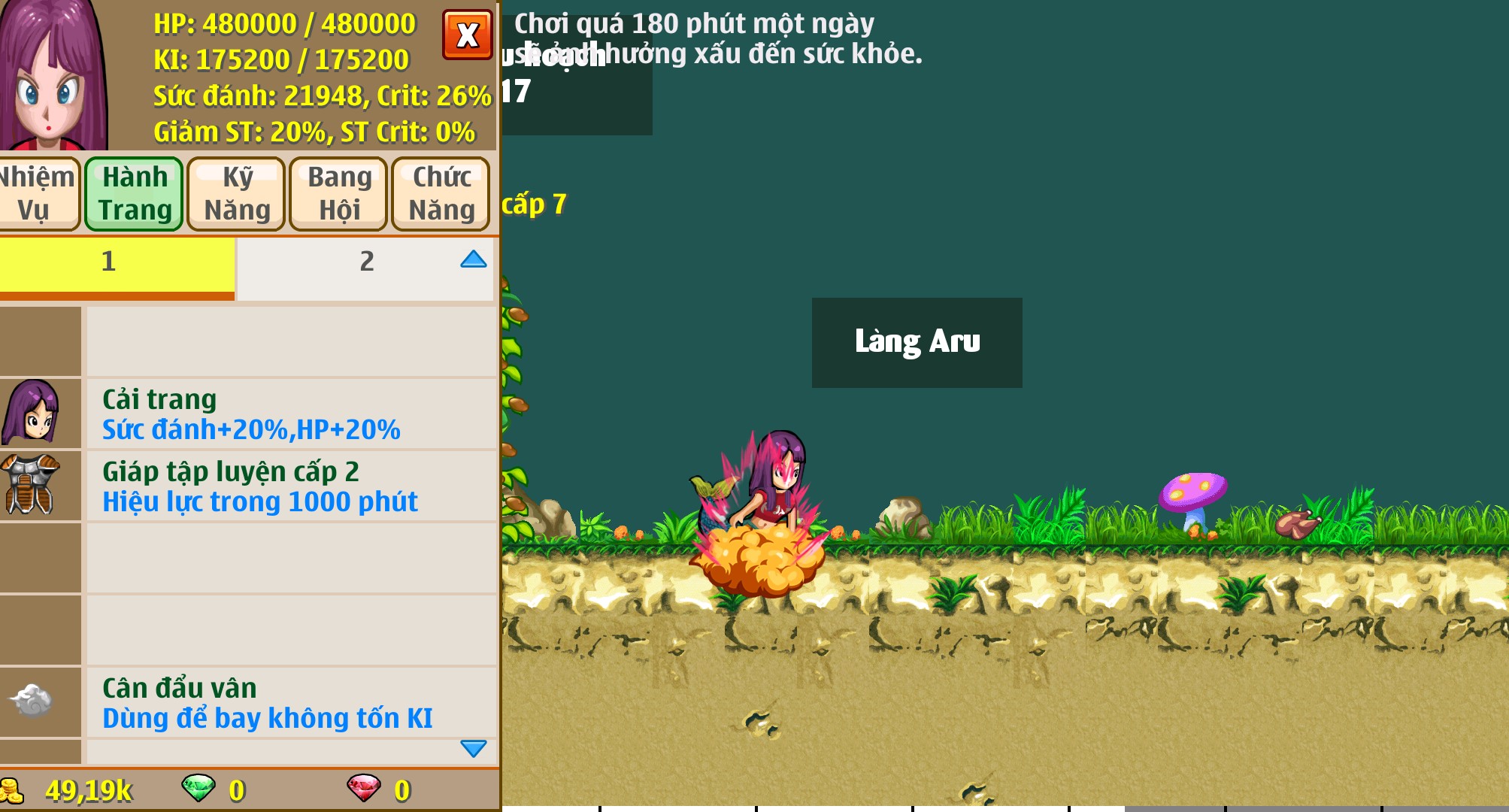 Nick Ngọc Rồng Online VIP giá rẻ, NickDaoquan.Vn, Shop Nick Ngọc Rồng