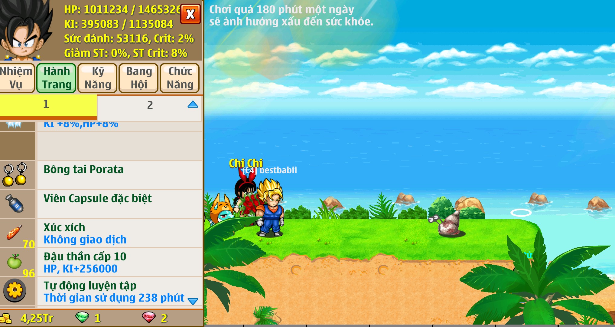 Nick Ngọc Rồng Online VIP giá rẻ, NickDaoQuan.Com, Shop Nick Ngọc Rồng