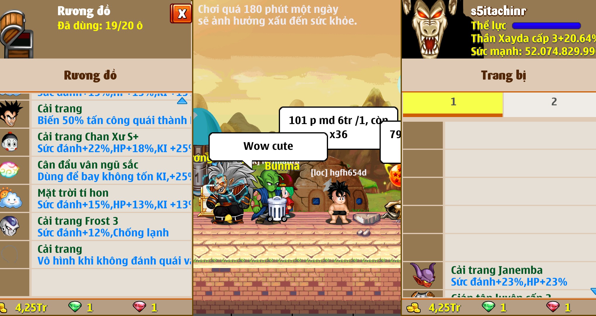 Nick Ngọc Rồng Online VIP giá rẻ, NickDaoQuan.Com, Shop Nick Ngọc Rồng