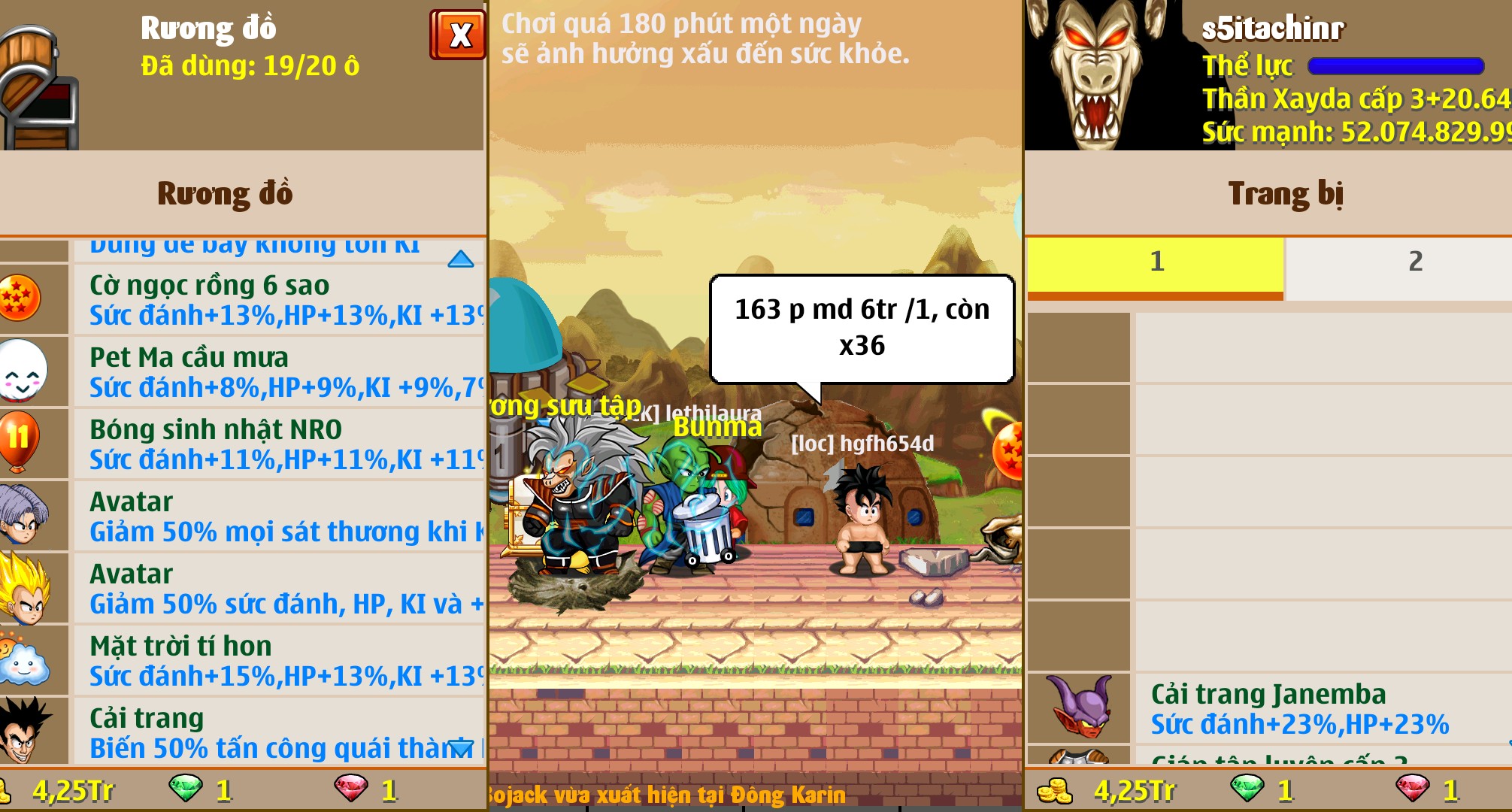 Nick Ngọc Rồng Online VIP giá rẻ, NickDaoQuan.Com, Shop Nick Ngọc Rồng