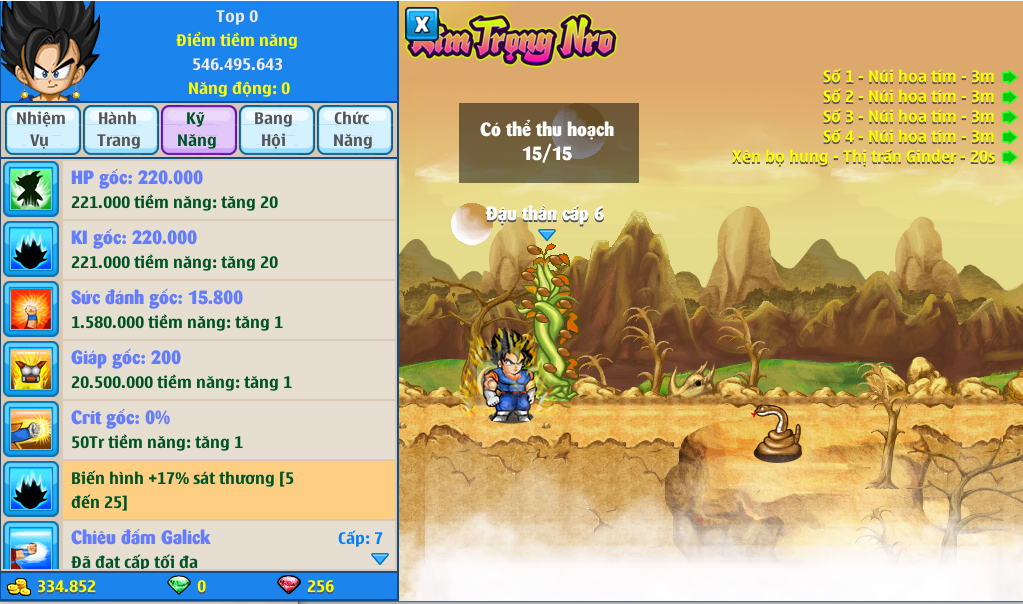 Nick Ngọc Rồng Online VIP giá rẻ, NickDaoQuan.Com, Shop Nick Ngọc Rồng