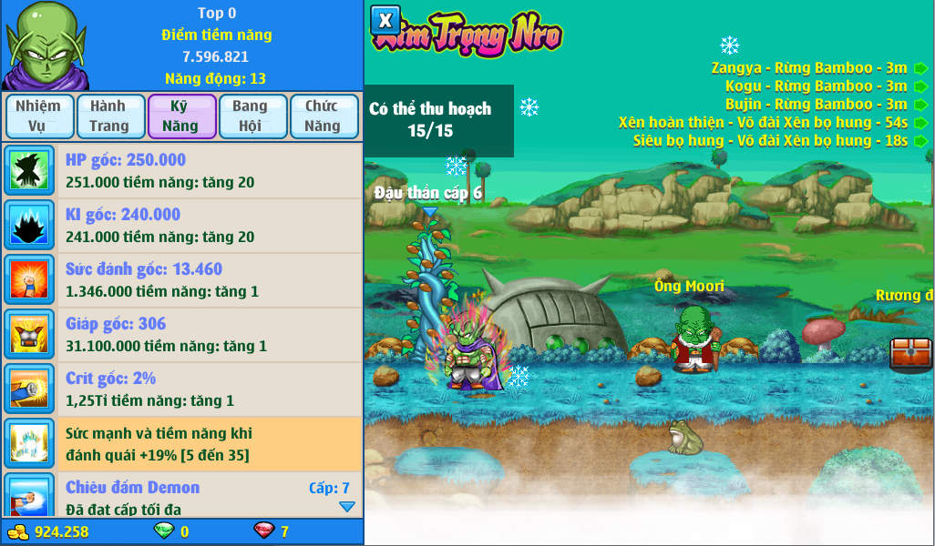 Nick Ngọc Rồng Online VIP giá rẻ, NickDaoQuan.Com, Shop Nick Ngọc Rồng