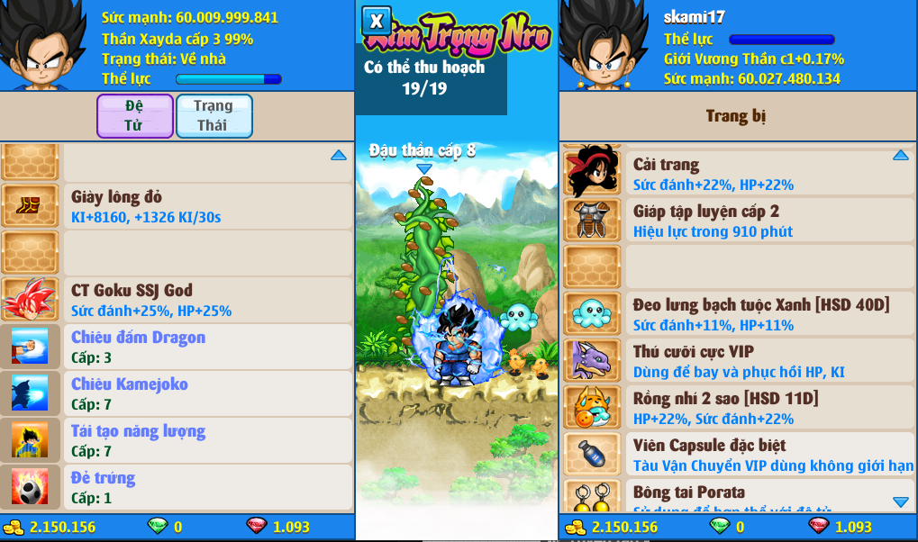 Nick Ngọc Rồng Online VIP giá rẻ, NickDaoQuan.Com, Shop Nick Ngọc Rồng