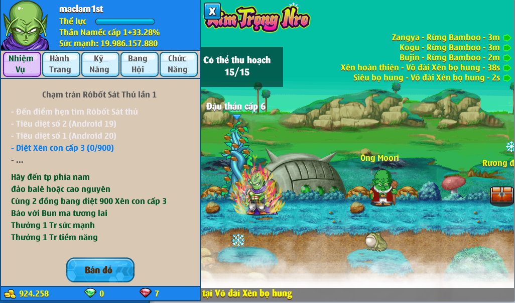 Nick Ngọc Rồng Online VIP giá rẻ, NickDaoQuan.Com, Shop Nick Ngọc Rồng