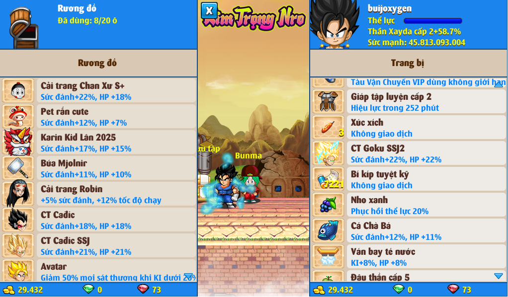 Nick Ngọc Rồng Online VIP giá rẻ, NickDaoQuan.Com, Shop Nick Ngọc Rồng