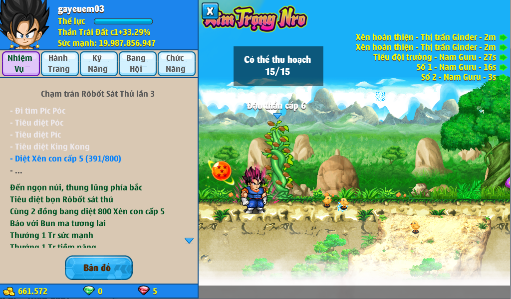 Nick Ngọc Rồng Online VIP giá rẻ, NickDaoQuan.Com, Shop Nick Ngọc Rồng