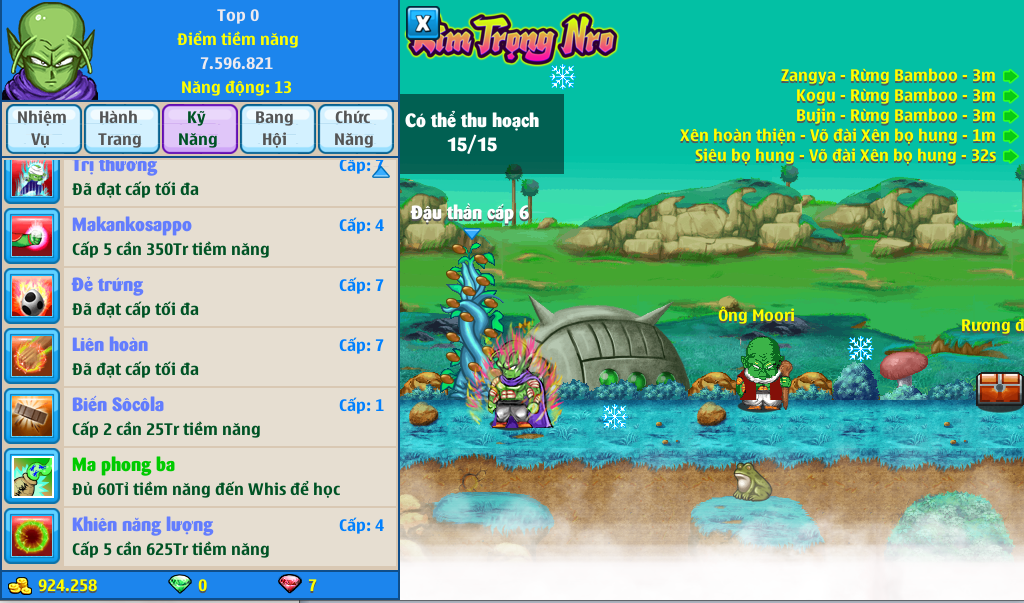 Nick Ngọc Rồng Online VIP giá rẻ, NickDaoQuan.Com, Shop Nick Ngọc Rồng