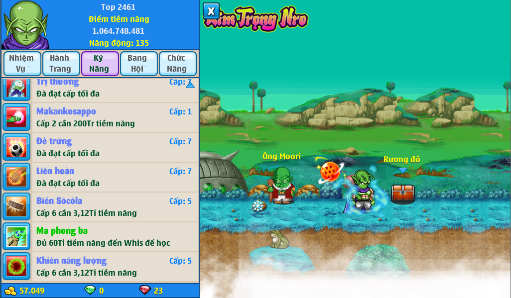 Nick Ngọc Rồng Online VIP giá rẻ, NickDaoQuan.Com, Shop Nick Ngọc Rồng