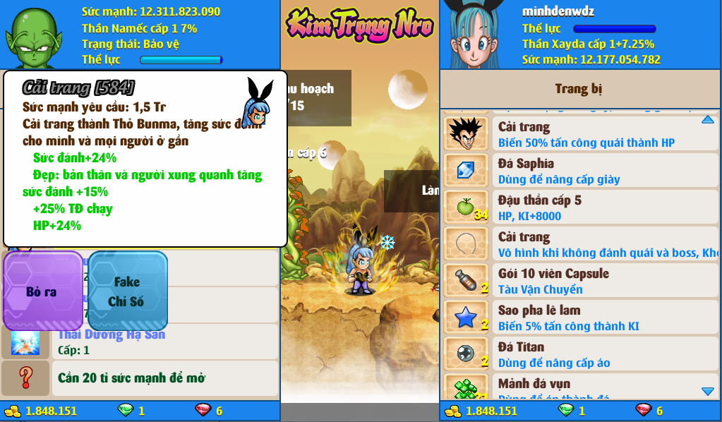 Nick Ngọc Rồng Online VIP giá rẻ, NickDaoQuan.Com, Shop Nick Ngọc Rồng