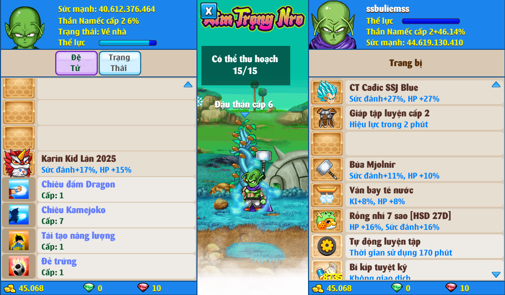 Nick Ngọc Rồng Online VIP giá rẻ, NickDaoQuan.Com, Shop Nick Ngọc Rồng