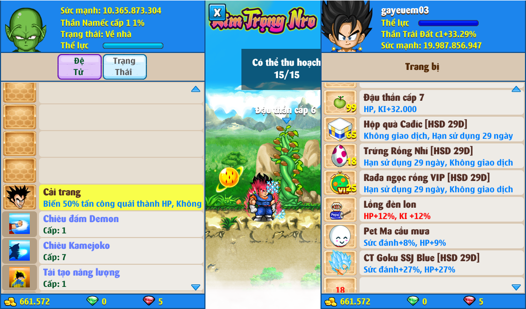 Nick Ngọc Rồng Online VIP giá rẻ, NickDaoQuan.Com, Shop Nick Ngọc Rồng