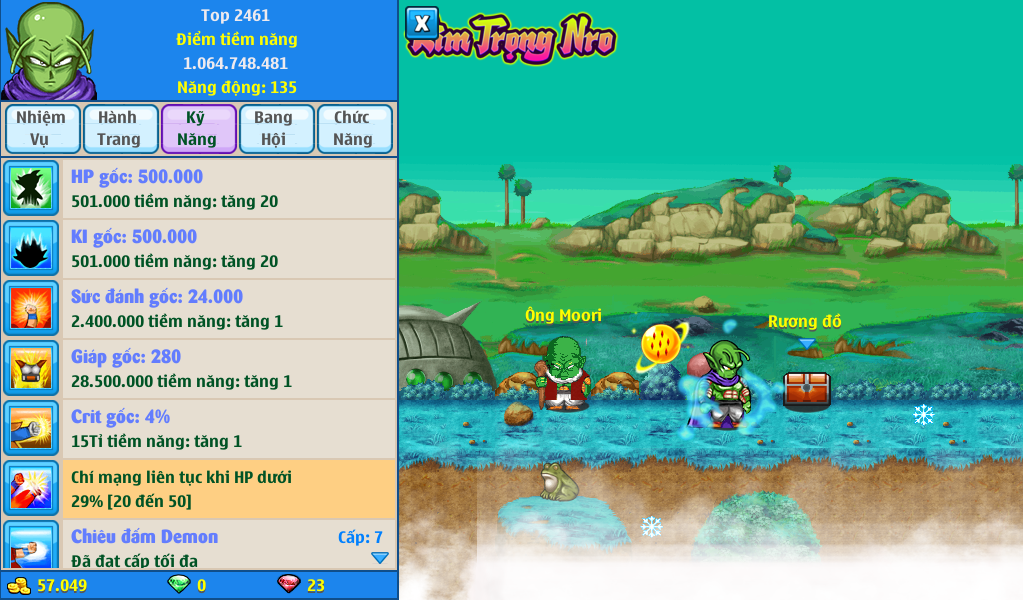 Nick Ngọc Rồng Online VIP giá rẻ, NickDaoQuan.Com, Shop Nick Ngọc Rồng