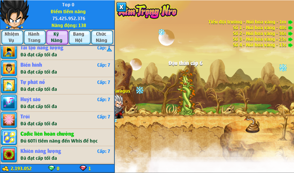 Nick Ngọc Rồng Online VIP giá rẻ, NickDaoQuan.Com, Shop Nick Ngọc Rồng