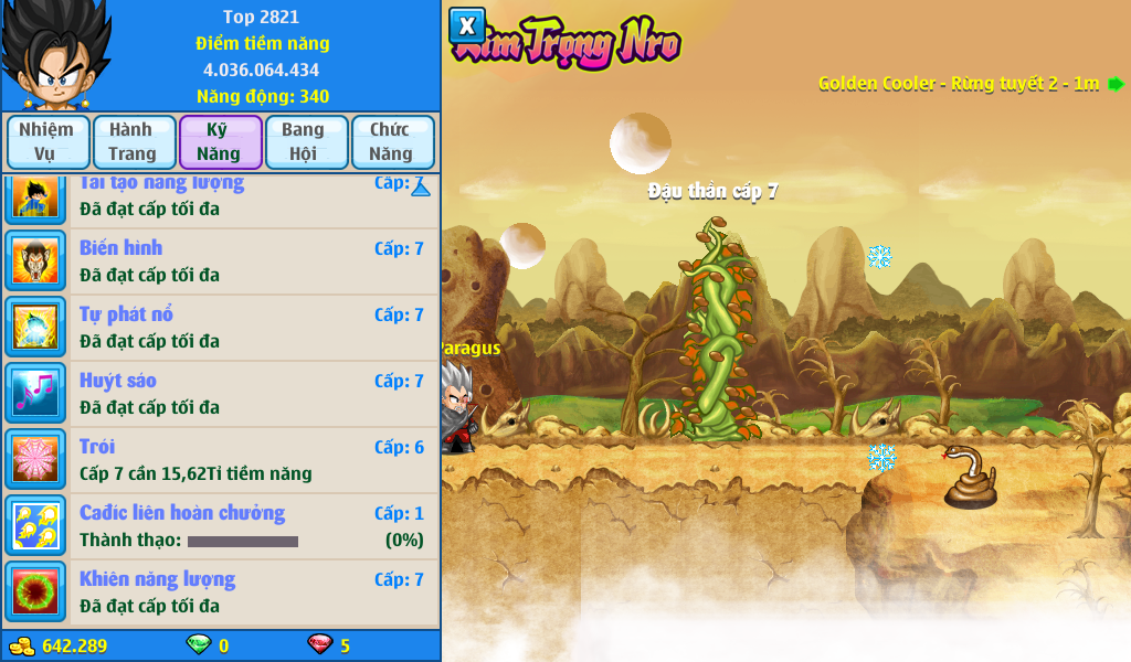 Nick Ngọc Rồng Online VIP giá rẻ, NickDaoQuan.Com, Shop Nick Ngọc Rồng