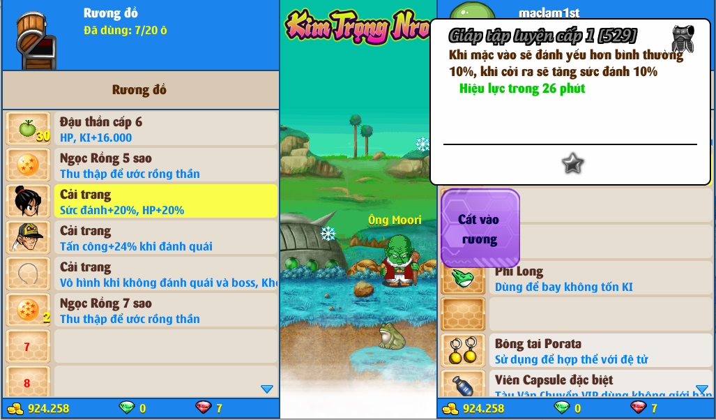 Nick Ngọc Rồng Online VIP giá rẻ, NickDaoQuan.Com, Shop Nick Ngọc Rồng