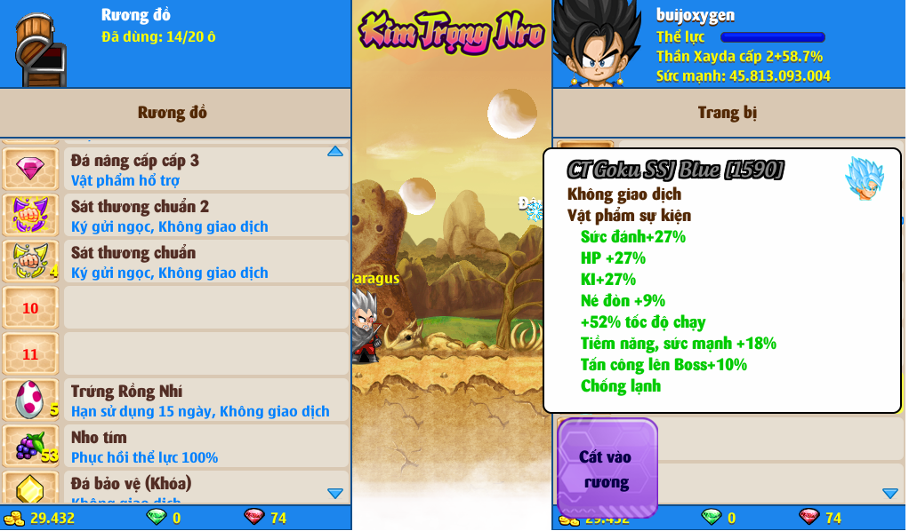 Nick Ngọc Rồng Online VIP giá rẻ, NickDaoQuan.Com, Shop Nick Ngọc Rồng