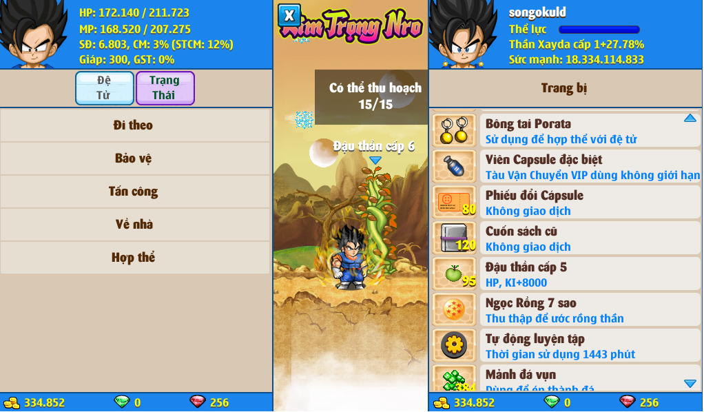 Nick Ngọc Rồng Online VIP giá rẻ, NickDaoQuan.Com, Shop Nick Ngọc Rồng