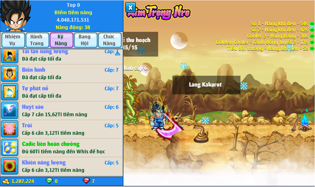 Nick Ngọc Rồng Online VIP giá rẻ, NickDaoQuan.Com, Shop Nick Ngọc Rồng