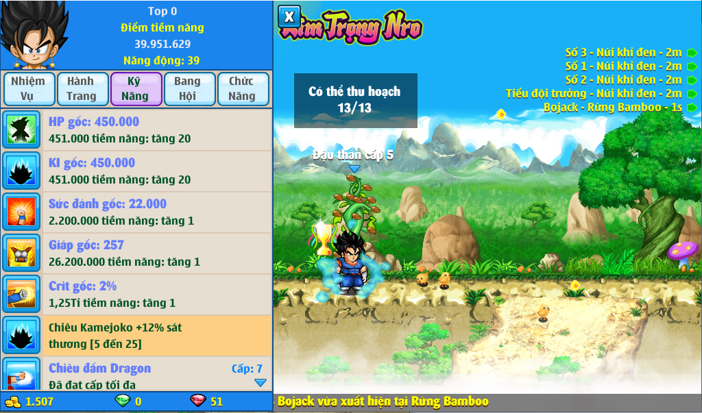 Nick Ngọc Rồng Online VIP giá rẻ, NickDaoQuan.Com, Shop Nick Ngọc Rồng