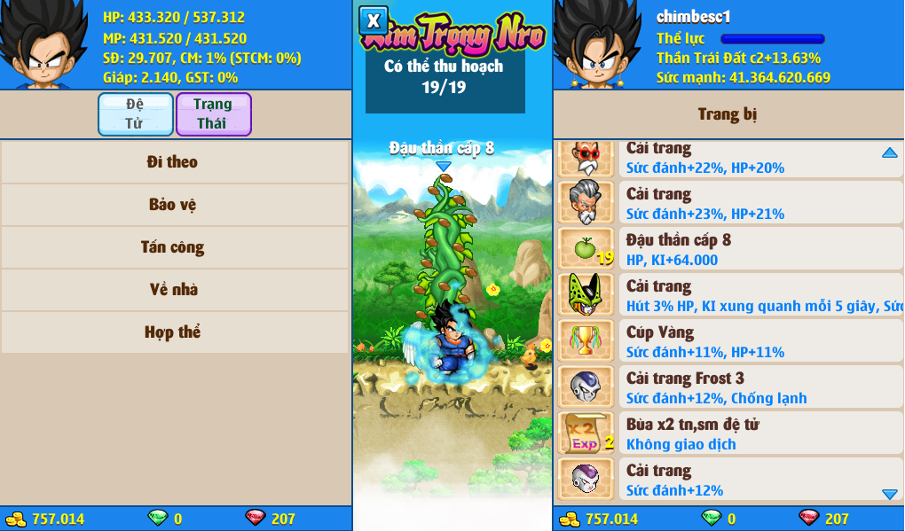 Nick Ngọc Rồng Online VIP giá rẻ, NickDaoQuan.Com, Shop Nick Ngọc Rồng