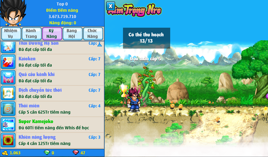 Nick Ngọc Rồng Online VIP giá rẻ, NickDaoQuan.Com, Shop Nick Ngọc Rồng