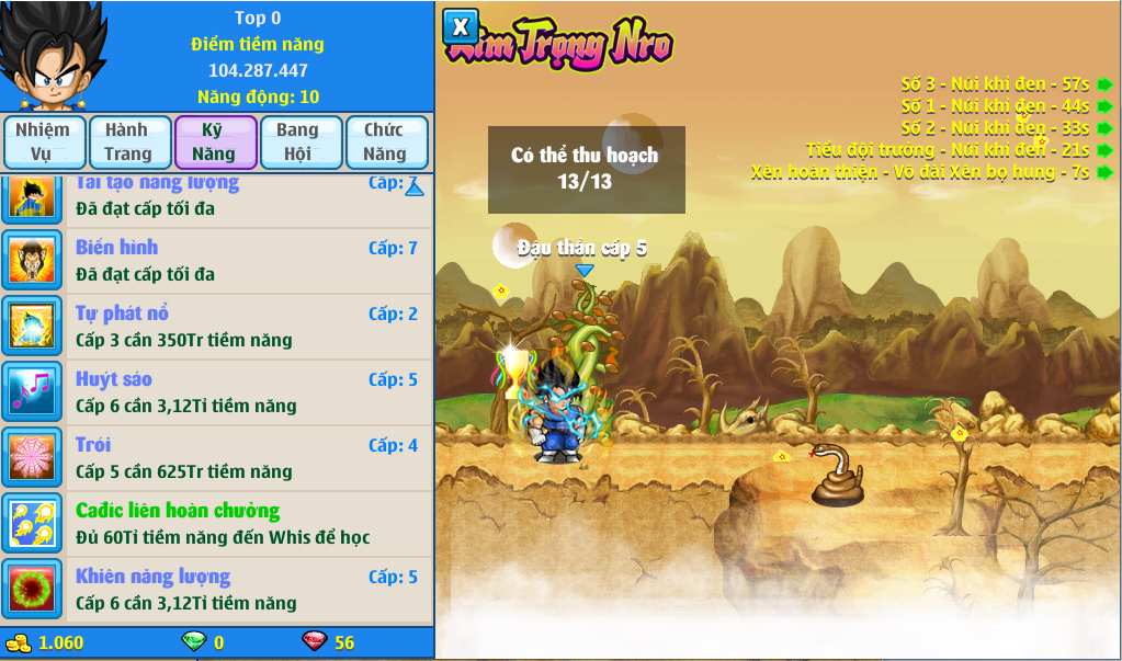 Nick Ngọc Rồng Online VIP giá rẻ, NickDaoQuan.Com, Shop Nick Ngọc Rồng