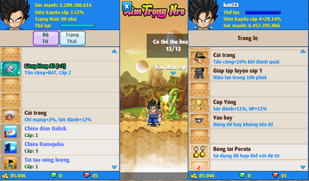 Nick Ngọc Rồng Online VIP giá rẻ, NickDaoQuan.Com, Shop Nick Ngọc Rồng